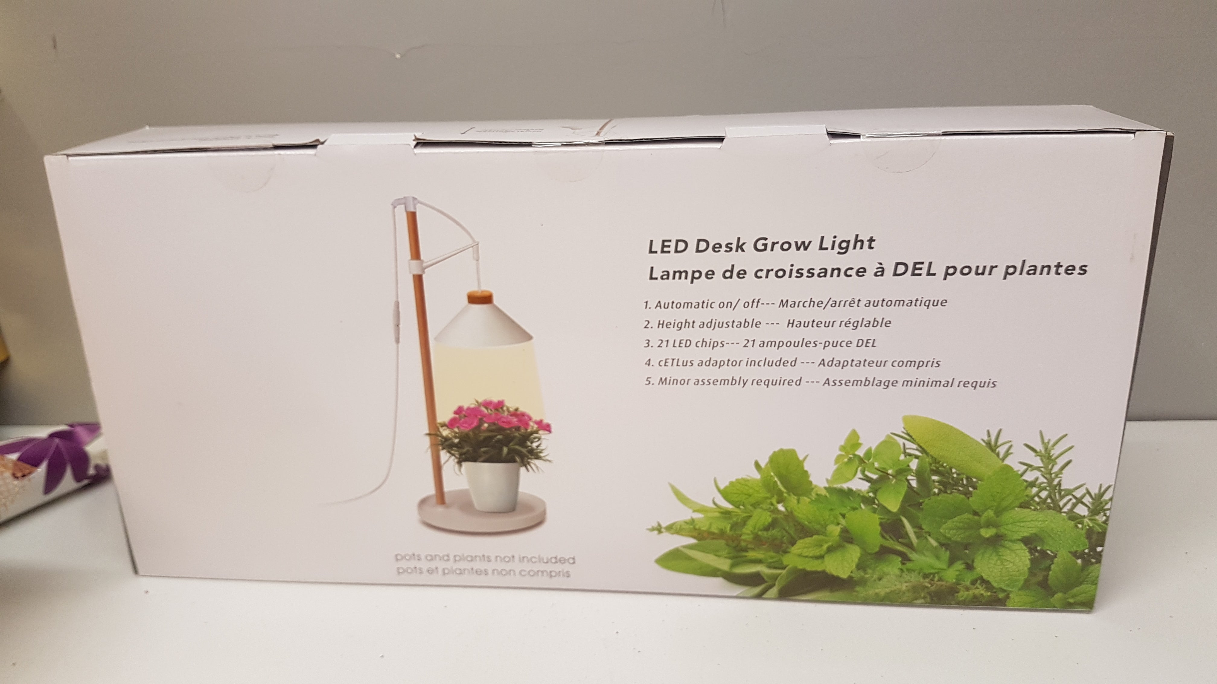 Notorious Rally Leaflet Desk led grow light. – Lake Country Flowers