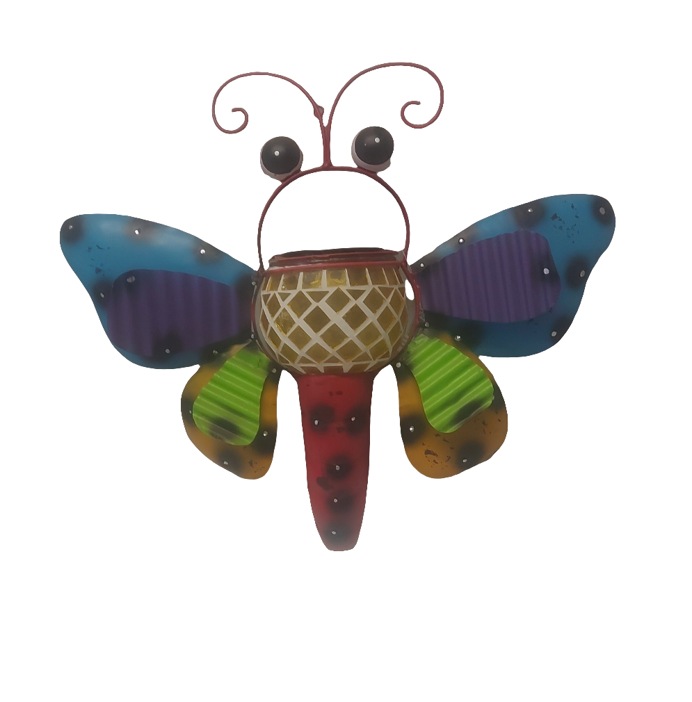 Solar butterfly hanging light