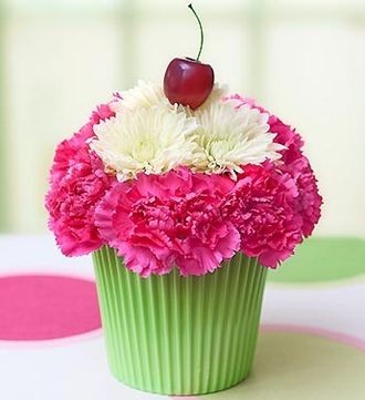 A delightful cupcake treat.